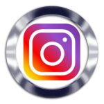 Instagram logo for the social media meditation classes.